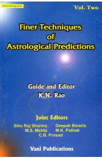 Finer Techniques of Astrological Predictions (Set of 2 Volumes)