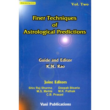 Finer Techniques of Astrological Predictions (Set of 2 Volumes)